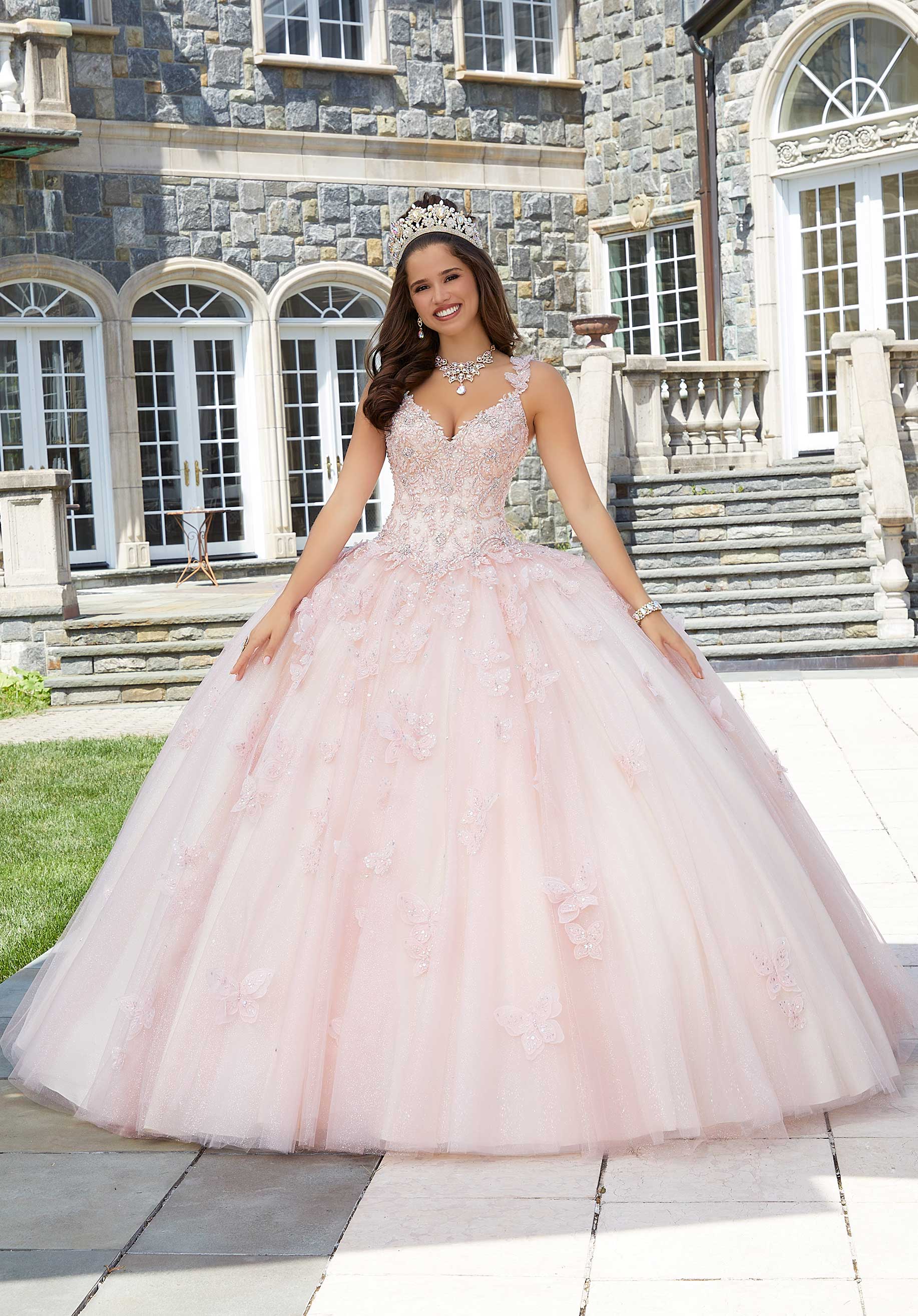 Pink Quince Dress with Straps