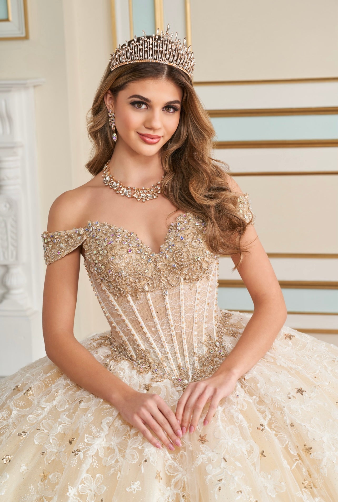 PR30177 | QUINCEAÑERA DRESS