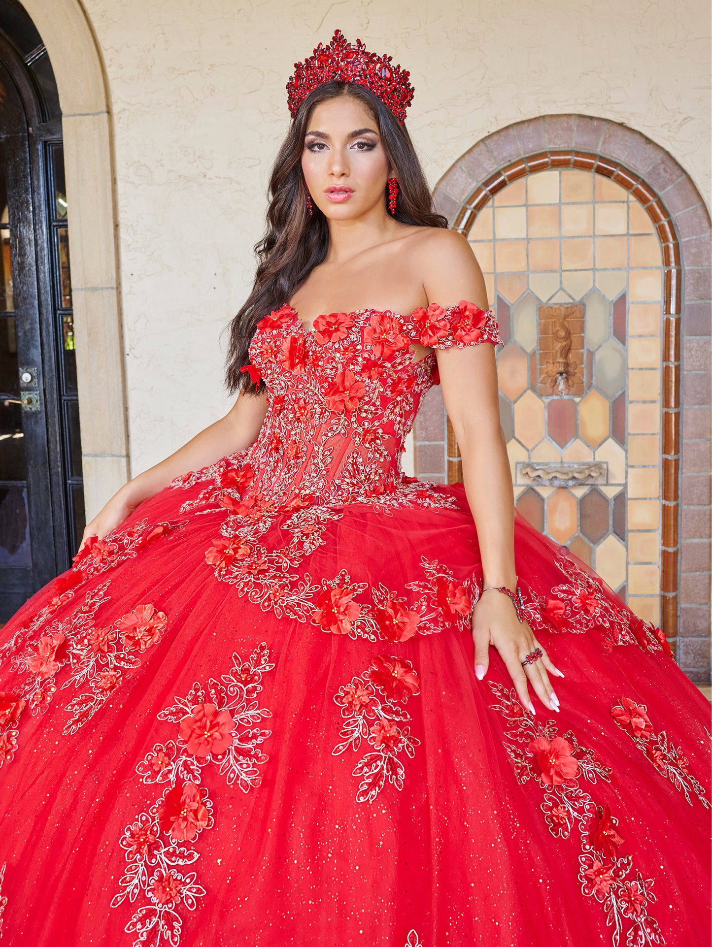 P26073 | QUINCEAÑERA DRESS