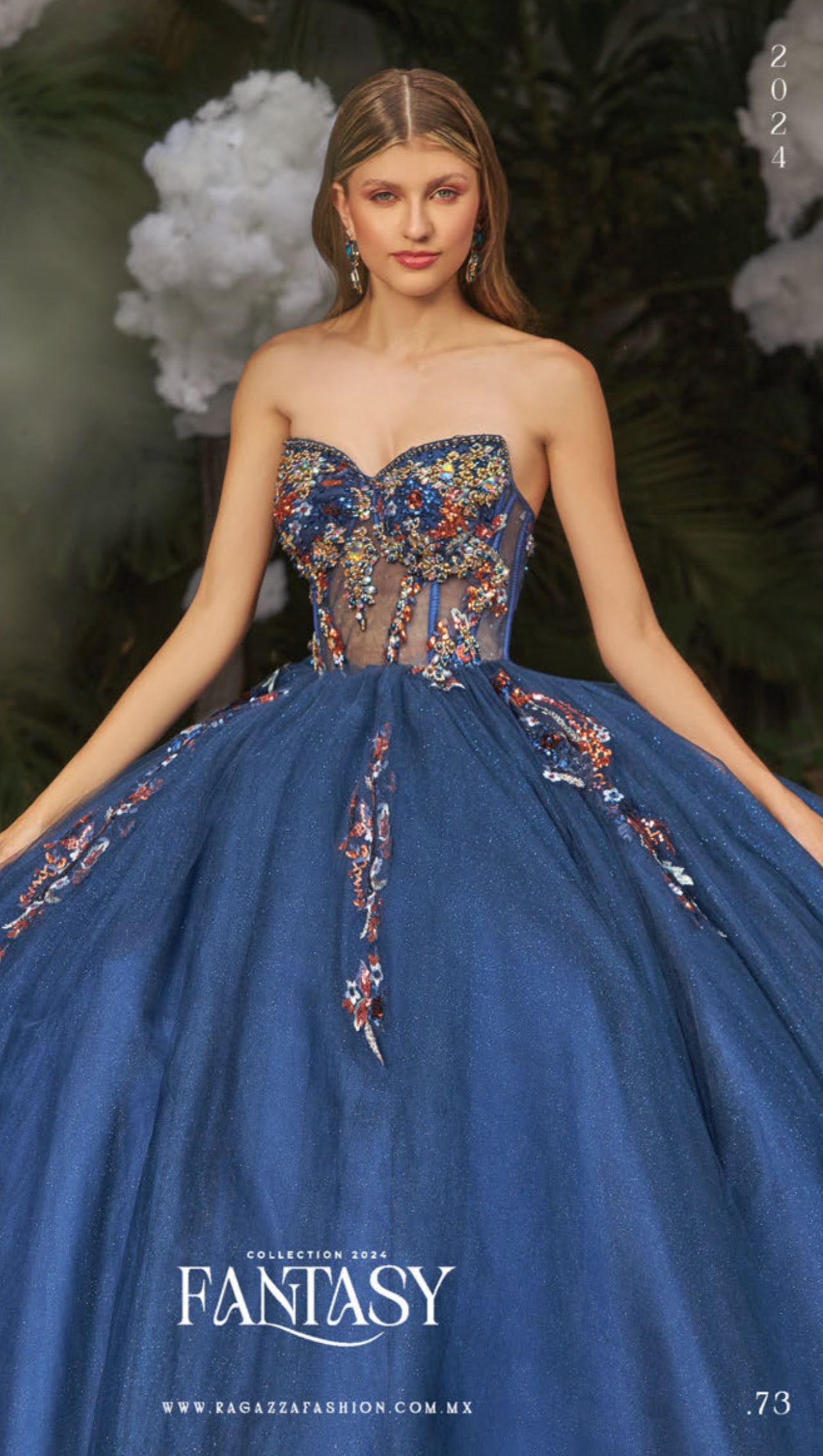 PEV51-651 | QUINCEAÑERA DRESS