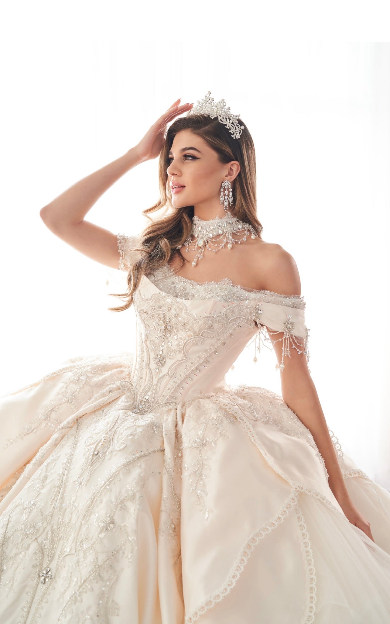 PR70102 |QUINCEAÑERA DRESS