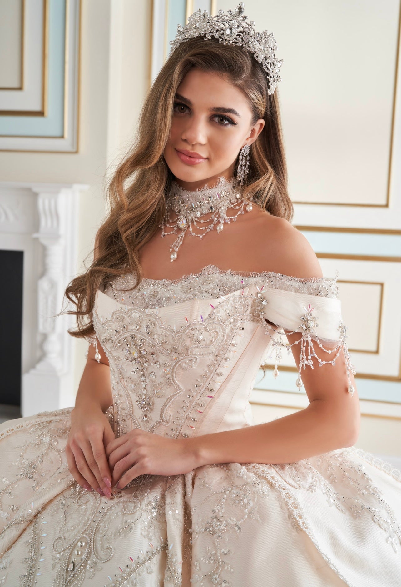 PR70102 |QUINCEAÑERA DRESS