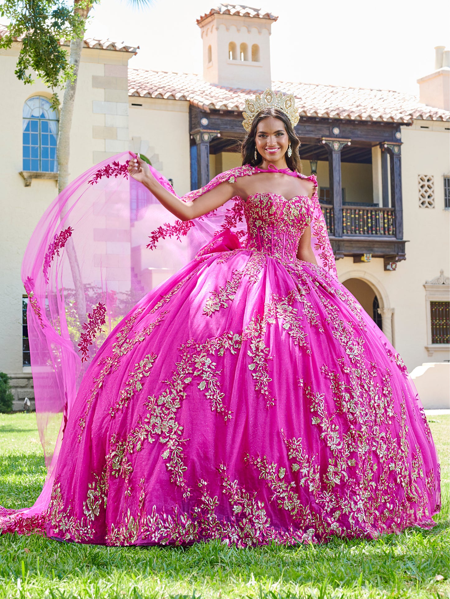 P26075 | QUINCEAÑERA DRESS