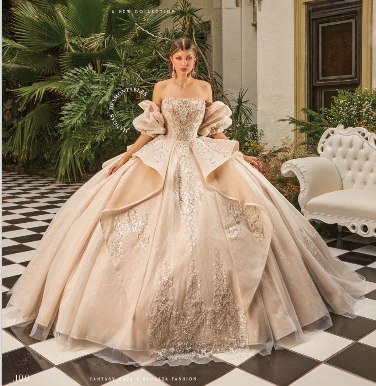 PEV56-656 | QUINCEAÑERA DRESS