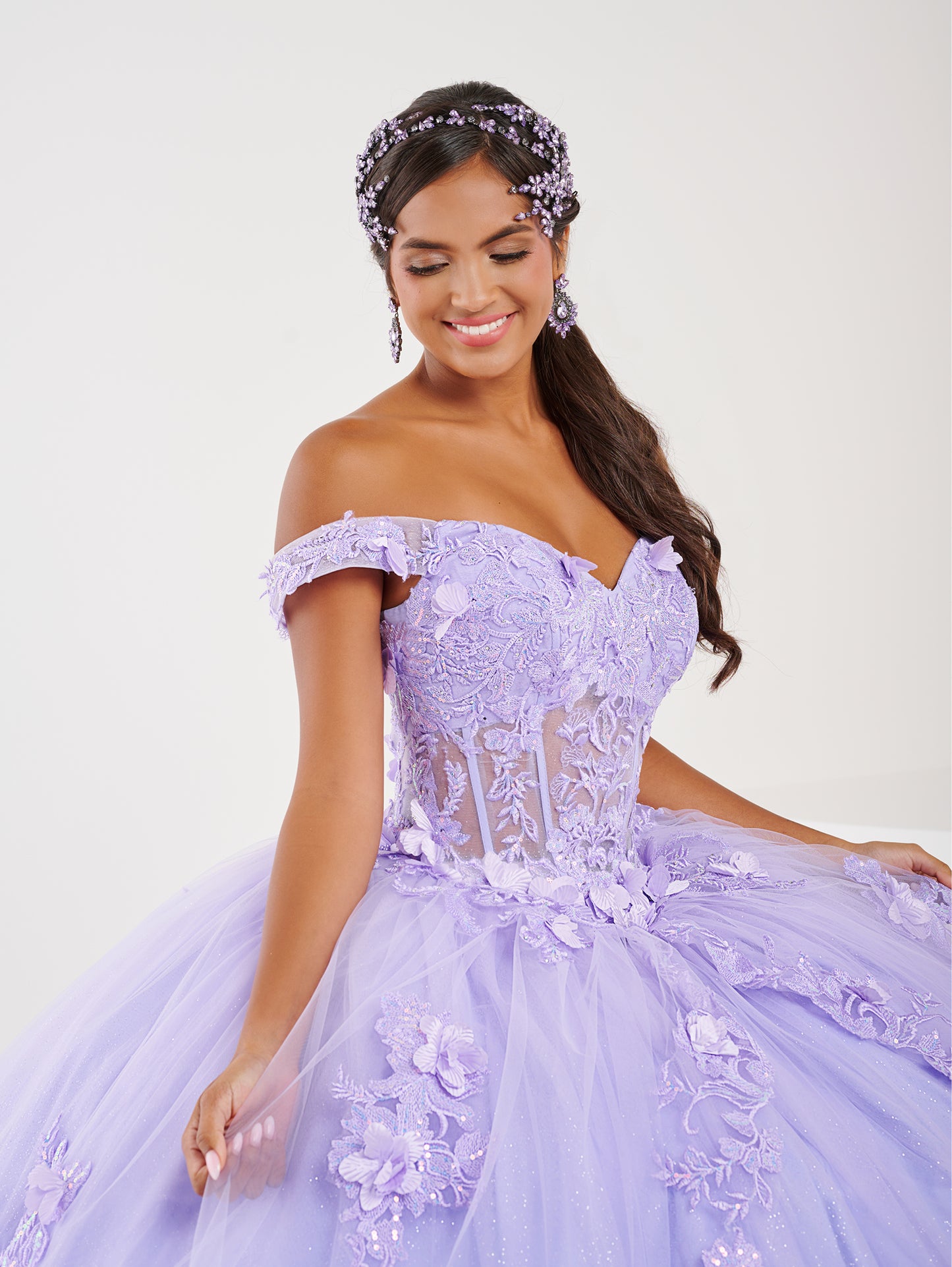 P56496 | QUINCEAÑERA DRESS