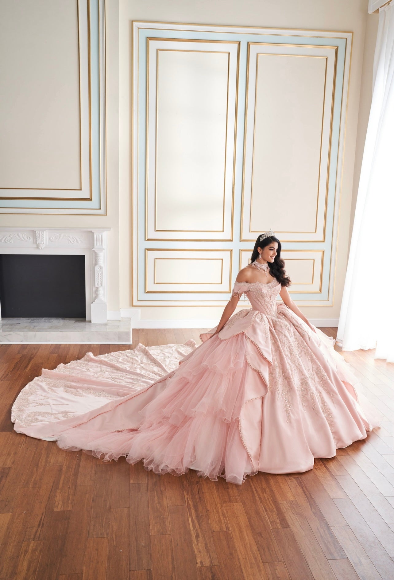 PR70102 |QUINCEAÑERA DRESS