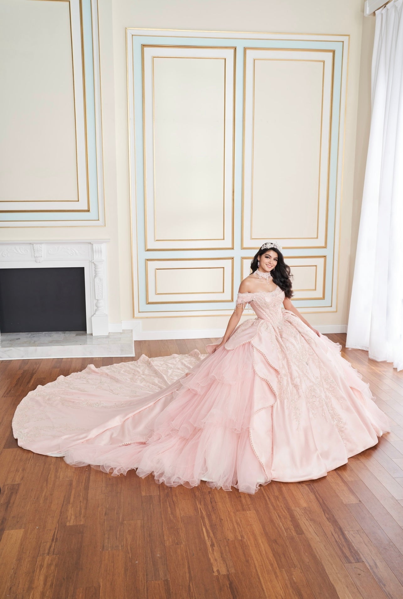 PR70102 |QUINCEAÑERA DRESS