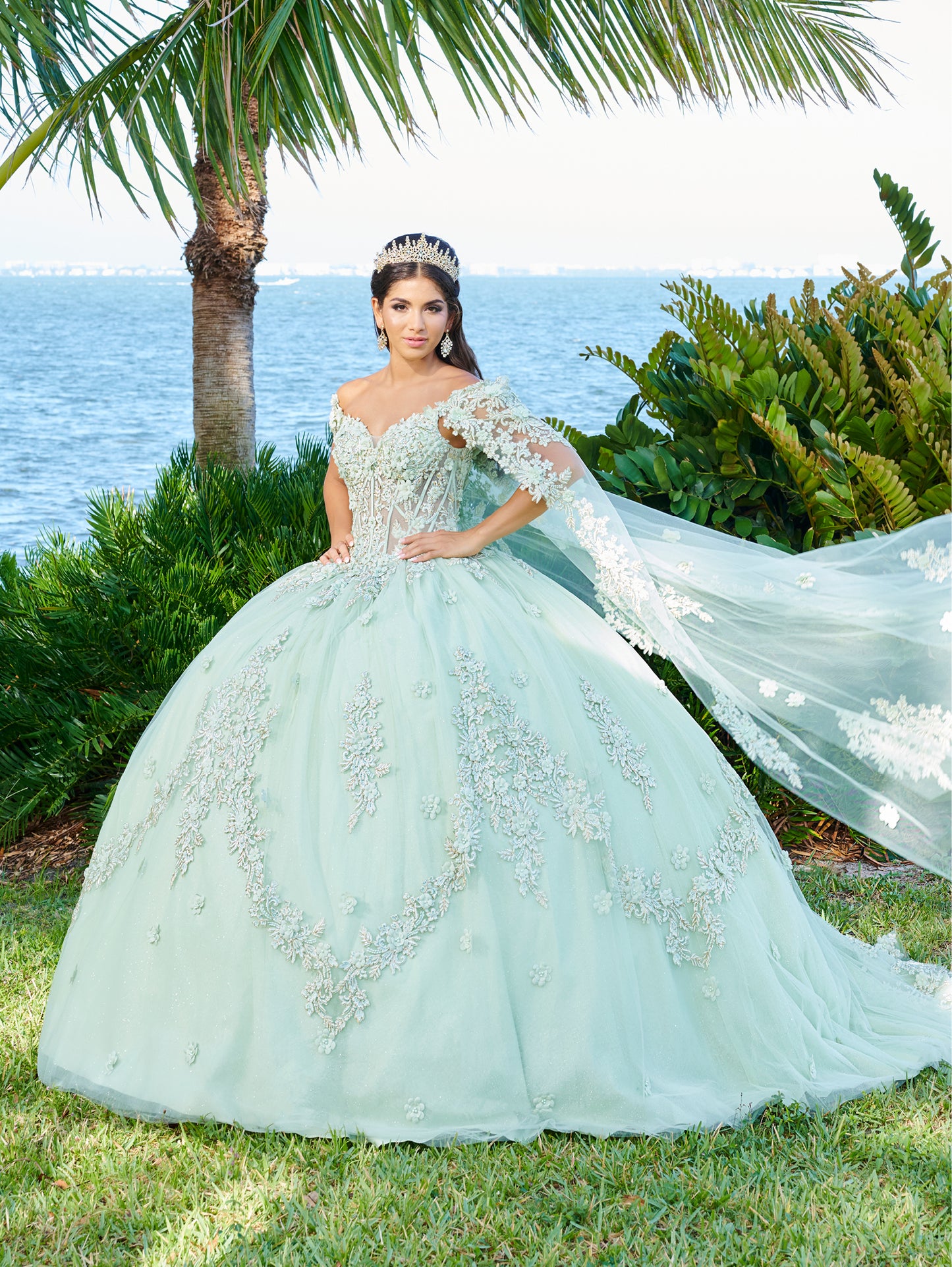 P56498 | QUINCEAÑERA DRESS