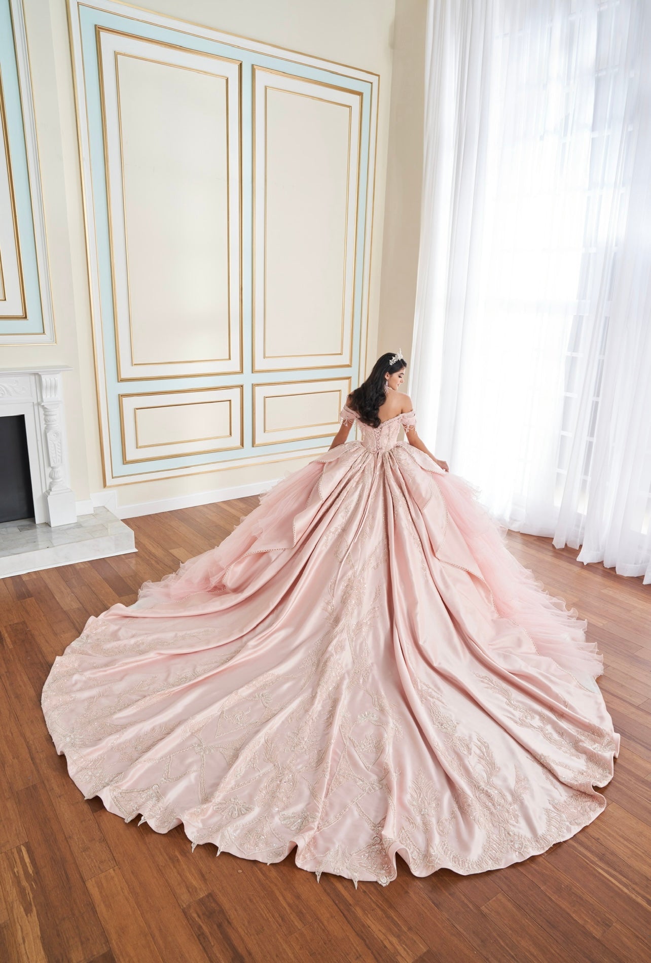 PR70102 |QUINCEAÑERA DRESS