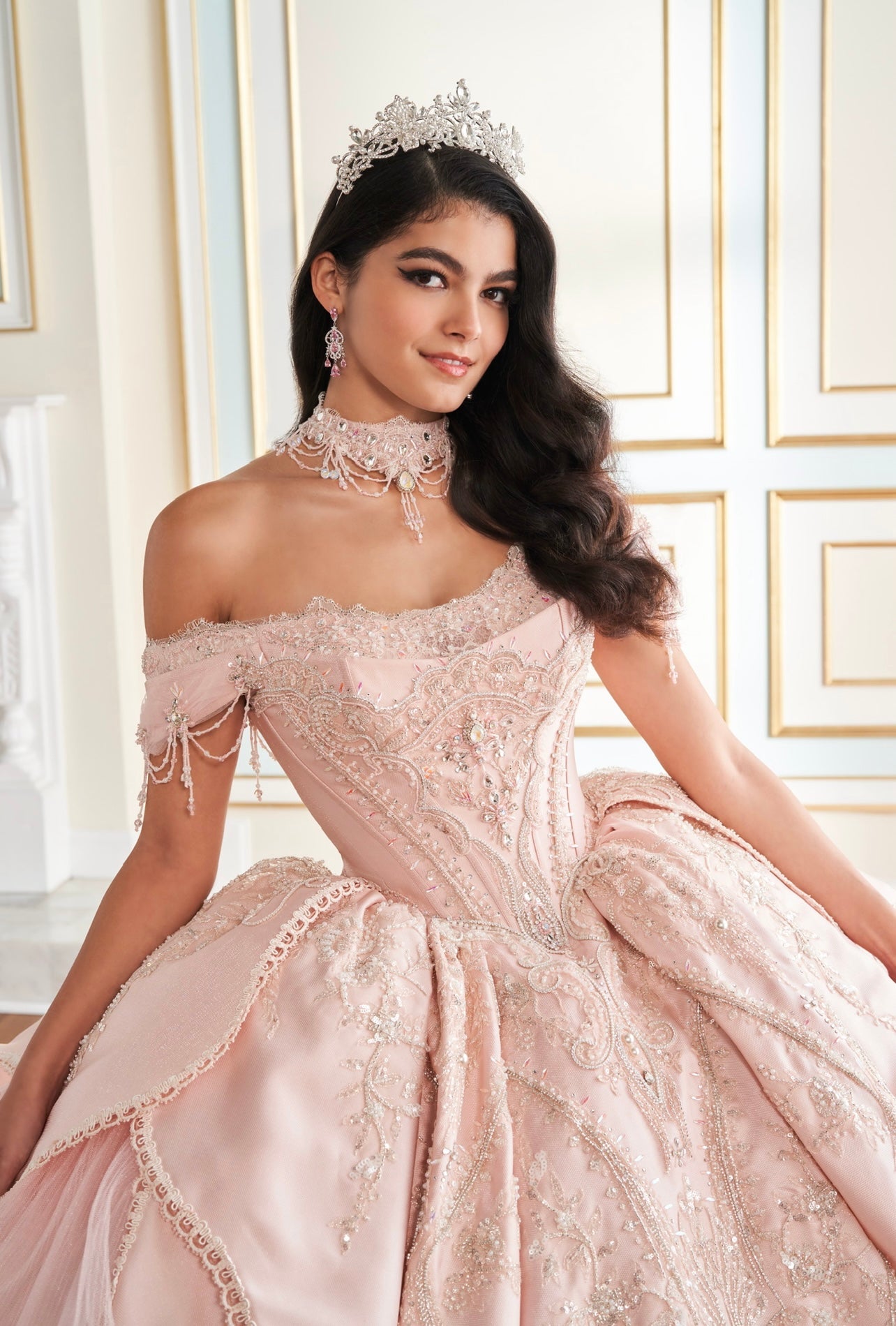 PR70102 |QUINCEAÑERA DRESS