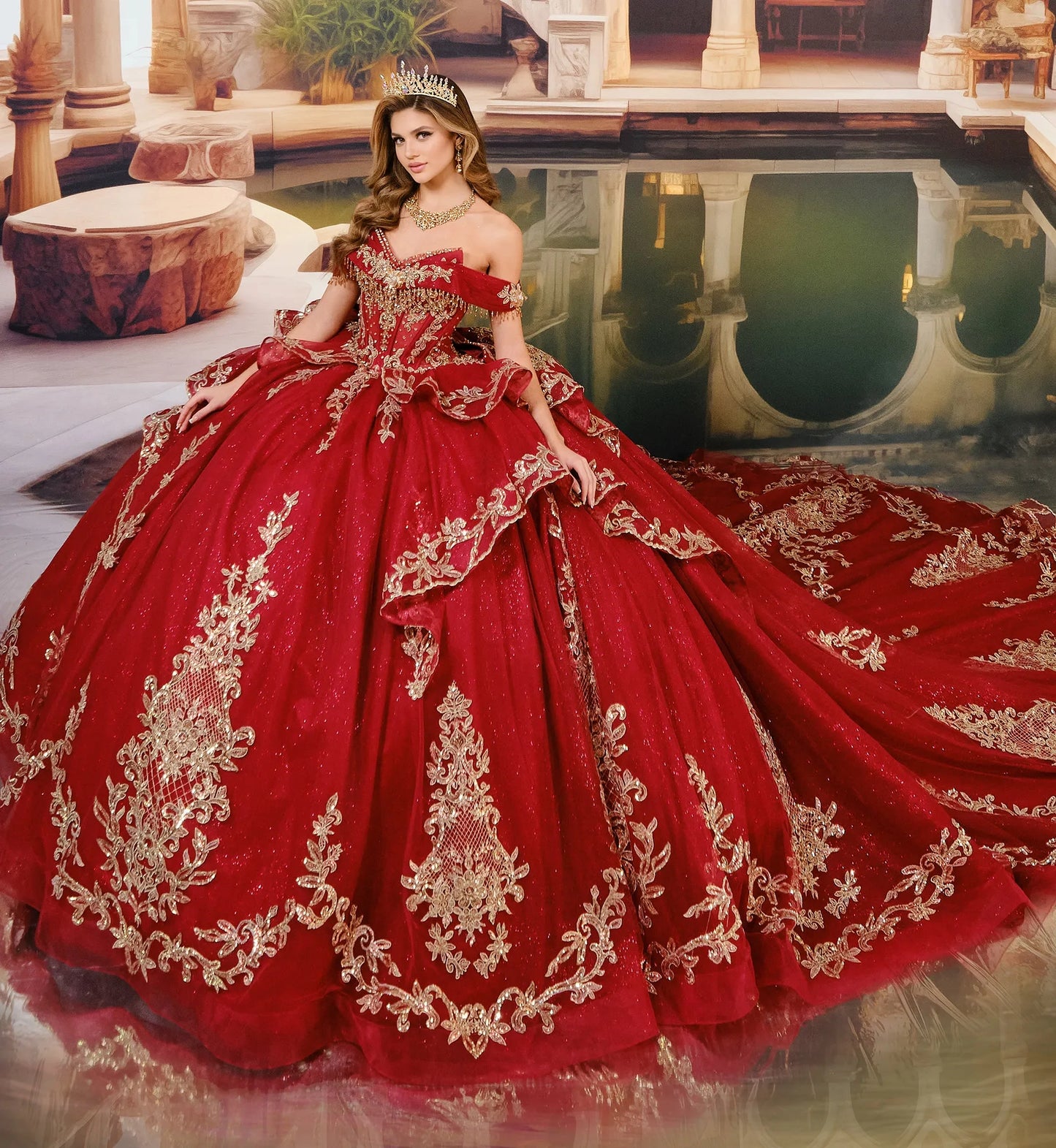 PR30193 | QUINCEAÑERA DRESS