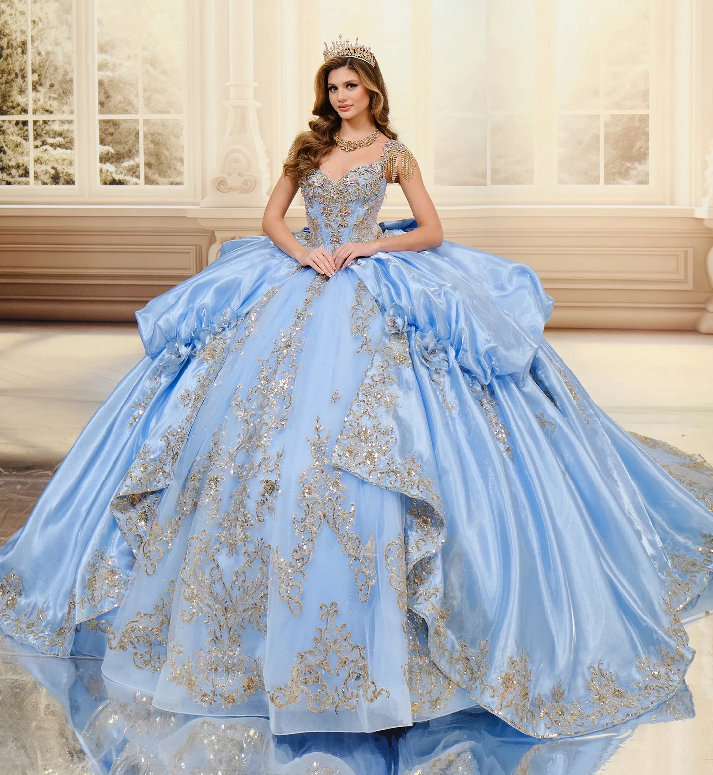 PR30195 | QUINCEAÑERA DRESS