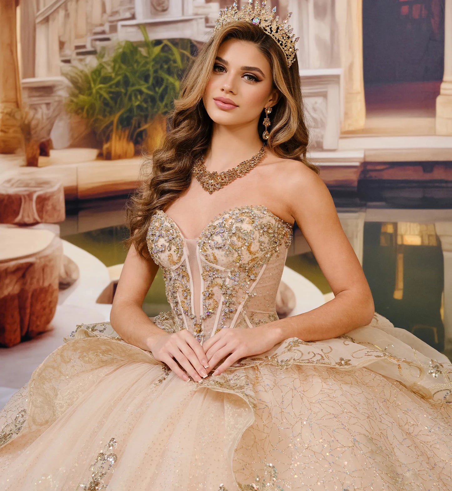 PR30196 | QUINCEAÑERA DRESS