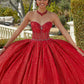 11743 | Butterfly Bodice with Rhinestone and Crystal Beading Quinceanera Dress