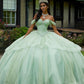 11884 | Rhinestone and Crystal Beaded Quinceanera Dress