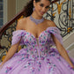 12122 | Crystal Beaded Quinceanera Dress