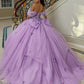 12122 | Crystal Beaded Quinceanera Dress