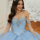 12128 | Jeweled Beaded Quinceanera Dress