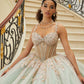 12104| Diamante Quinceañera Dress