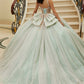 12104| Diamante Quinceañera Dress