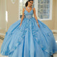 12108 | Crystal Beaded Quinceanera Dress