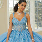 12108 | Crystal Beaded Quinceanera Dress