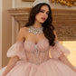 12113 | Pearl Beaded Quinceanera Dress