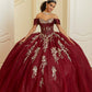 12115 | Crystal Beaded Quinceanera Dress