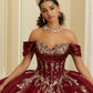 12115 | Crystal Beaded Quinceanera Dress