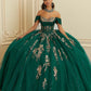 12115 | Crystal Beaded Quinceanera Dress