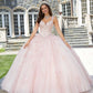 11277 | Three-Dimensional Butterfly and Embroidered Quinceañera Dress